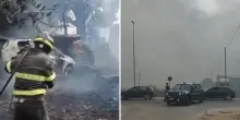 Italia. Incendio devastante, le fiamme circondano la città. Il sindaco: “Scappate”