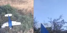 Italia, avaria al motore per il maltempo: aereo precipita sui monti