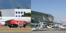 Aereo con motore in fiamme, situazione drammatica: atterraggio d’emergenza in Italia