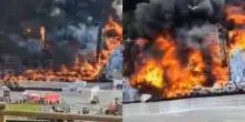 “Correte, mettetevi in salvo”. Incendio devastante, distrutto il maxi-evento