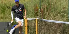 Wimbledon, il curioso allenamento di Sinner prima del match con Djokovic