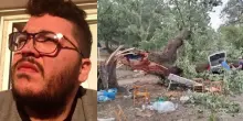 Fulmine, albero crolla su un’auto con quattro ragazzi: Nicola muore così!