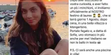 “Se a fine serata…”. Simona Cinà, l’agghiacciante presagio sulla piscina nell’invito: non è possibile