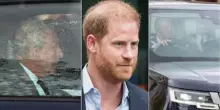 Royal Family, il principe Harry a Clarence House per incontrare suo padre re Carlo