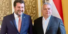 Salvini incontra Orbán: “Basta con le politiche suicide dell’Europa, serve meno potere a Bruxelles”