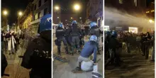 Corteo Pro Pal non autorizzato, scontri tra manifestanti e polizia: tensione a Torino e Bologna