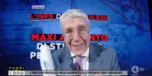 “Non ci posso credere, oltre 300mila euro al mese”: Giordano è una furia in diretta a Fuori dal coro