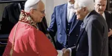 Al Quirinale l’abbraccio tra Stato e Chiesa: Papa Leone XIV in visita da Mattarella