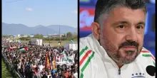 Sciopero per Gaza, proteste a Coverciano: blitz davanti al ritiro azzurro