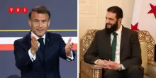 Francia: Emmanuel Macron riceve a Parigi il nuovo leader siriano Ahmed al-Sharaa