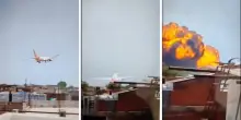 Volo dell’Air India precipitato: il momento dello schianto ripreso in un filmato | VIDEO
