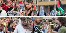 “Pace per Gaza”: la musica scende in piazza a Bologna “contro il silenzio”