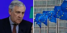 La falsa interpretazione del ministro degli Esteri Tajani sul significato della bandiera dell’Unione Europea