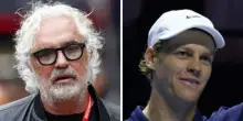 Flavio Briatore difende Jannik Sinner: “In Italia ti vogliono bene solo se sei un miserabile”